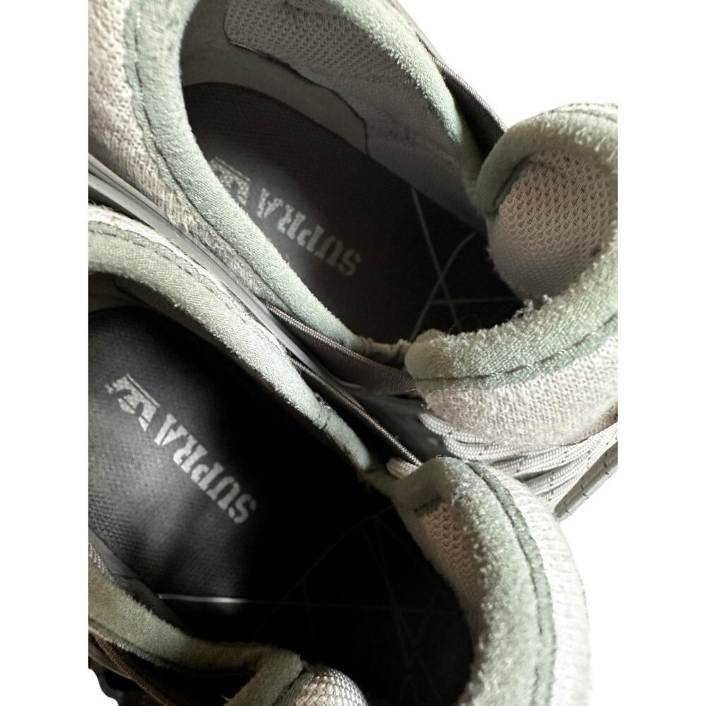 Supra Skytop V Men’s Basketball Hi-Top Sneakers Dark Gray, Light Gray, Size 10.5 - Picture 8 of 9